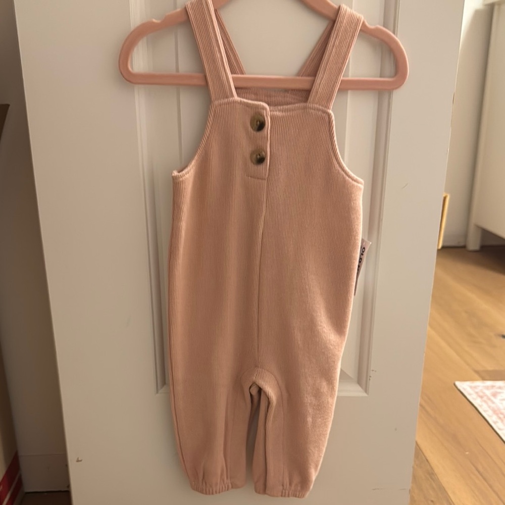 Pink Kids Overalls